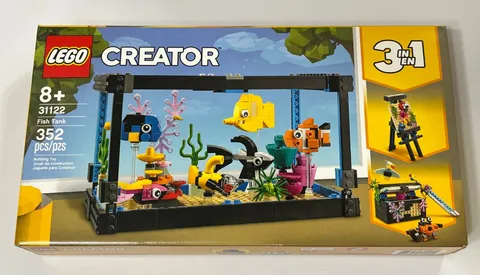 LEGO CREATOR: Fish Tank (31122) New in Box Good Condition Retired Set