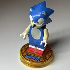 LEGO Sonic Minifigure 71244 Hedgehog Dimensions dim031 CMF Lot TAG Retired HTF