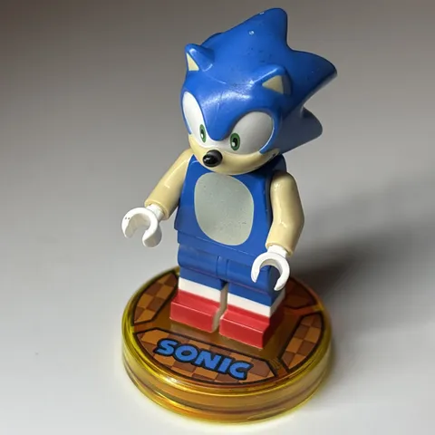 LEGO Sonic Minifigure 71244 Hedgehog Dimensions dim031 CMF Lot TAG Retired HTF