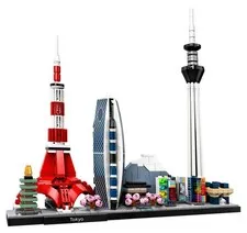 LEGO 21051 Tokyo - 100% COMPLETE PARTS! - NO BOX/INSTRUCTIONS - RETIRED SET