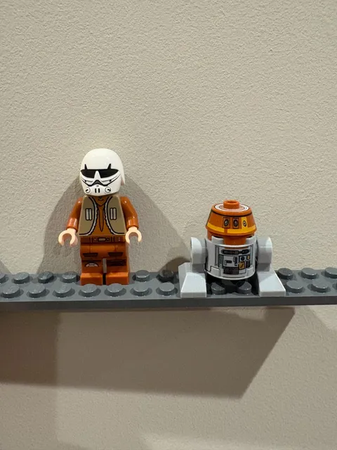 LEGO Star Wars Rebels Minifigures Ezra and Chopper-SW0574-SW0565