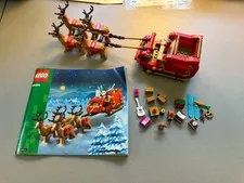 LEGO Christmas Santa’s Sleigh 40499 Used