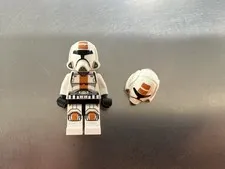 Lego Star Wars Republic Trooper Minifigure And Extra Helmet sw0440