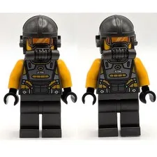 Two LEGO Marvel AIM Agent Minifigures, Minifig, Figure ID: SH624