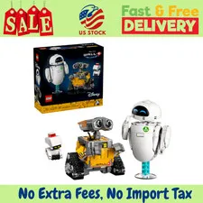 LEGO Disney Pixar WALL-E & EVE 43279 Adult Building Set Collectible