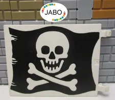 B8/4/5) Lego 2525p01 Pirate Flag 6270 6273 6279 6285 6286 B-STOCK Defective