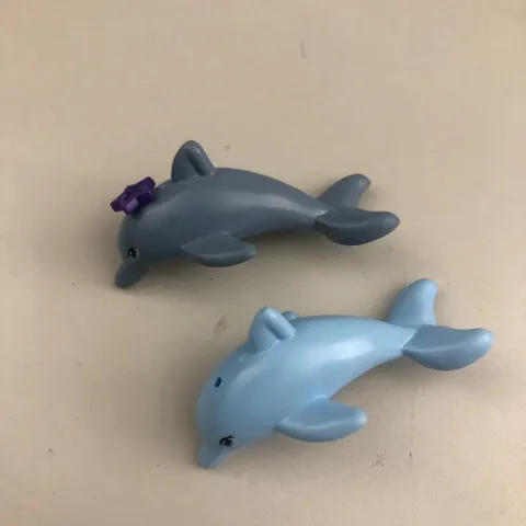 Lego Dolphins Minifigures Grey and Light Blue Replacement Pieces