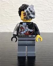 LEGO Minifigure- Cyrus Borg OverBorg Rebooted (njo0088) Ninjago