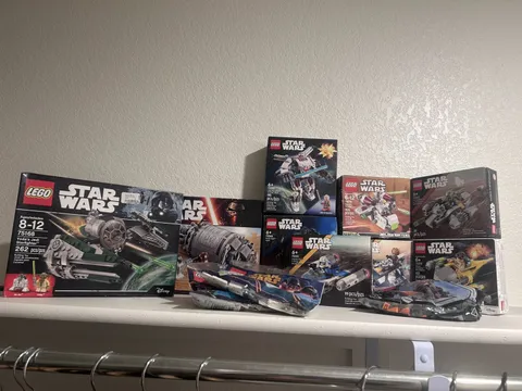 lego set lot of 9 sealed 3 poly bags retired micro fighters 