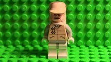 LEGO Star Wars Minifig - No goggles - Hoth Rebel Officer (Moustache)