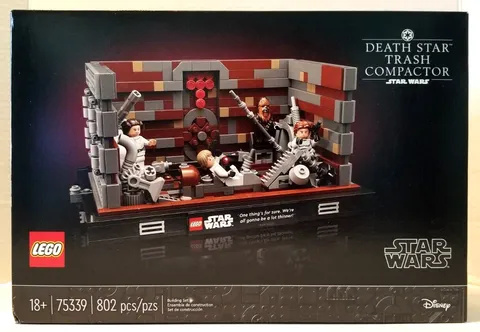 LEGO Star Wars 75339 Death Star Trash Compactor. New & Factory Sealed