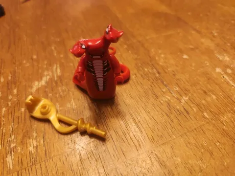 🔥LEGO Fangtom General Rise of the snakes Ninjago minifigure 9445 red 2 headed