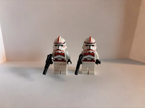 LEGO Star Wars 2x Clone Shock Trooper SW0189 from 7671 AT-AP Walker