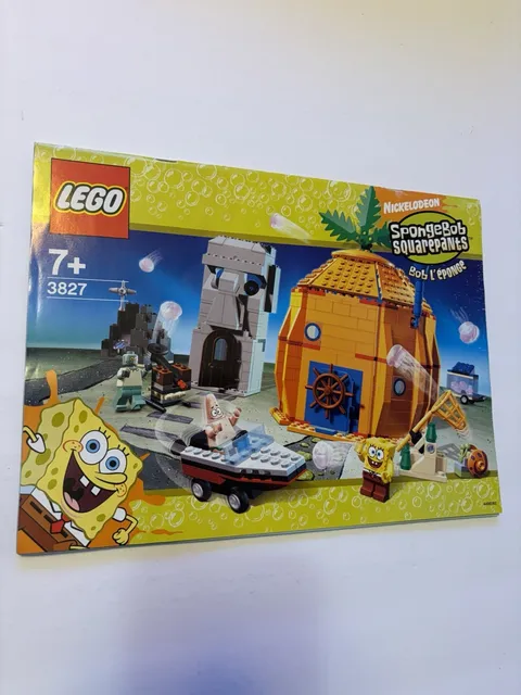 LEGO 3827 SpongeBob SquarePants Adventures In Bikini Bottom Instruction Manual