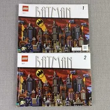 Lego 76271 Batman Animated Series Skyline MANUALS ONLY 1&2 No Bricks