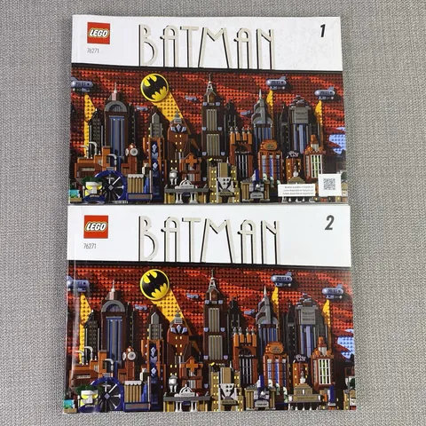 Lego 76271 Batman Animated Series Skyline MANUALS ONLY 1&2 No Bricks