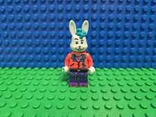 Lego Bunny Guitarist Minifigure vid025 Vidiyo 43113 CMF Lot Rare Retired Vintage