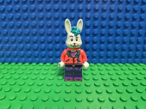 Lego Bunny Guitarist Minifigure vid025 Vidiyo 43113 CMF Lot Rare Retired Vintage