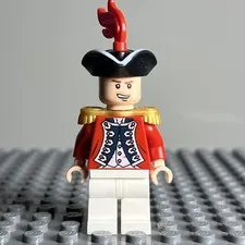LEGO Pirates of the Caribbean minifigure King George’s officer poc018 - 1Q