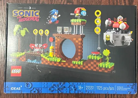 LEGO Ideas 21331 Sonic the Hedgehog Green Hill Zone NEW Sealed Retired 1125pc