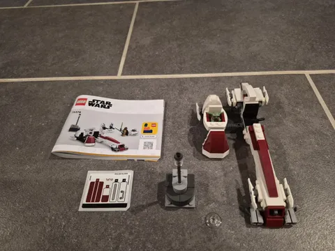 LEGO Star Wars BARC Speeder Escape Set 75378 - Build & Includes Grogu Only!