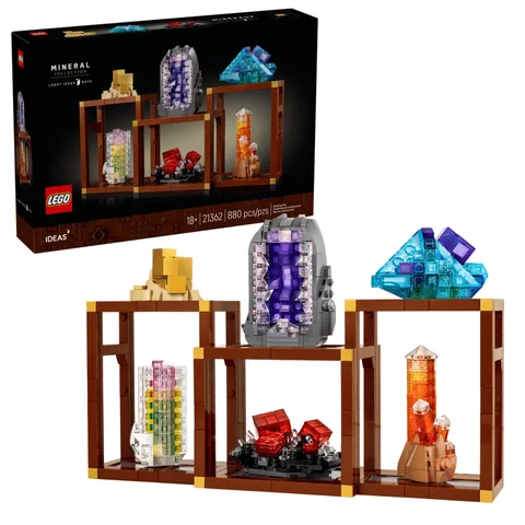 LEGO Ideas Mineral Collection (21362) New Sealed Authentic