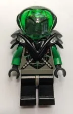 Used LEGO Minifig - Rare Space Insectoids Zotaxian w/armor Alien Set 6977