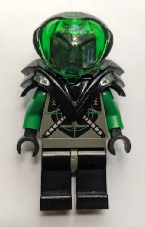 Used LEGO Minifig - Rare Space Insectoids Zotaxian w/armor Alien Set 6977