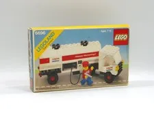 LEGO 6696 Exxon Fuel Tanker 1984 Vintage Town 96 pcs 1 Minifig From Japan