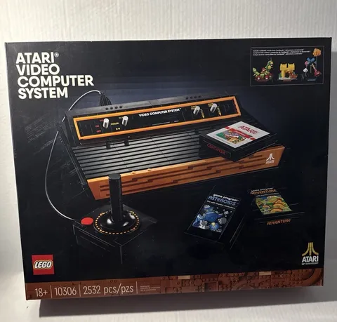 LEGO ICONS 10306 ATARI 2600 SYSTEM 2532 PCS RETIRED UNOPENED