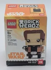 LEGO BrickHeadz Star Wars Han Solo 41608 Brand New Sealed Retired Set