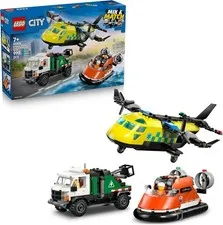 LEGO 60505 City Remix Plane, Service Truck and Hovercraft