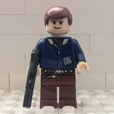LEGO Starwars Hoth Base Han Solo Sw0088 Minifigure, 6212, Vintage Classic Mint