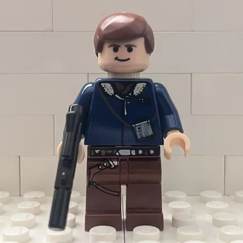 LEGO Starwars Hoth Base Han Solo Sw0088 Minifigure, 6212, Vintage Classic Mint