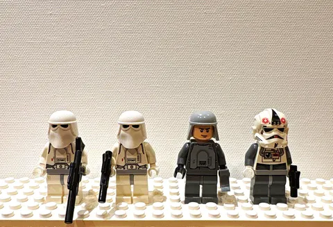 LEGO Star Wars Minifigures - 8084 Snowtrooper Battle Pack - Read Description