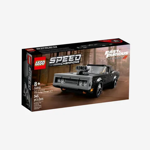 LEGO 76912 Fast & Furious 1970 Dodge Charger R/T Speed Champions Building Set