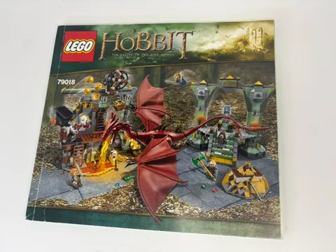 LEGO Hobbit Battle Of Five Armies 79018 Instruction Manual (set not included)