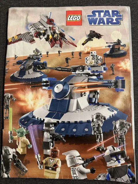 LEGO® Star Wars™  Armored Assault Tank #8018 - Instruction Manual Only