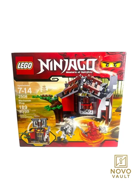 Lego 2508 Ninjago Blacksmith Shop - Master of Spinjitzu Sealed Retired 