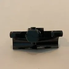 LEGO Train Buffer Beam with Sealed Magnet and Plow 64415c01 Black x1