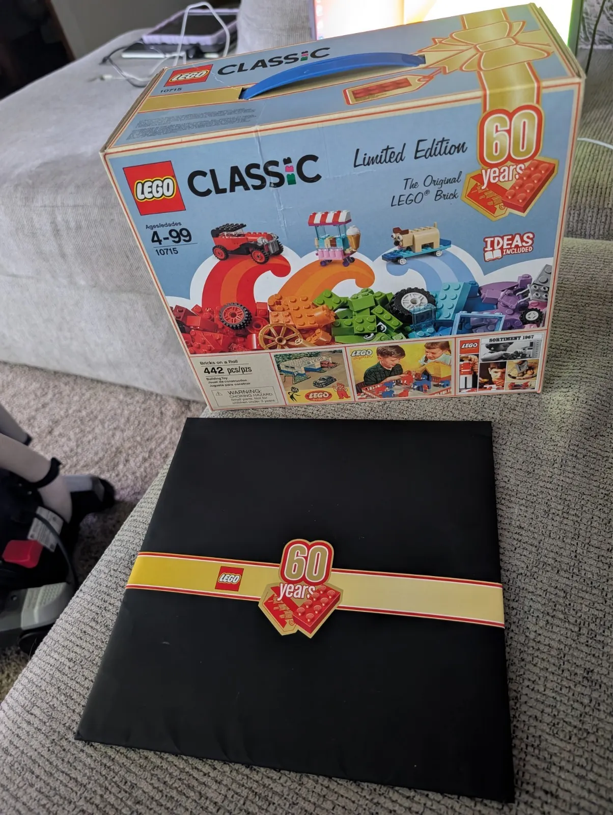 LEGO Classic Set 10715 Limited Edition 60th Anniversary NEW Sealed Box 