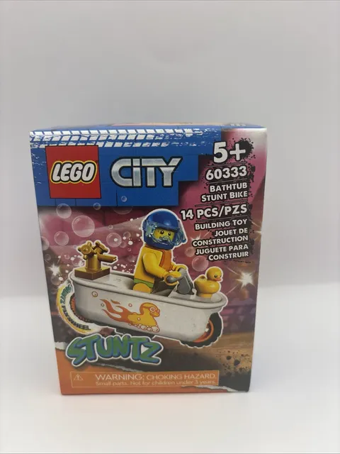 LEGO CITY: Bathtub Stunt Bike (60333)