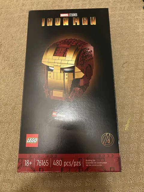 LEGO Marvel Super Heroes Iron Man Helmet 76165 Sealed