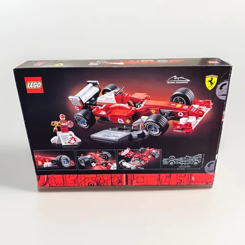 Lego Icons Ferrari F2004 Michael Schumacher F1 Car  11375 Brand New Sealed