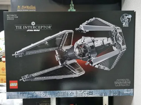 Lego 75382 Star Wars TIE Interceptor 1931pcs (New, Unopened)