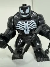 Lego Big Fig Custom Grinning Venom With Lasso Minifigure Large