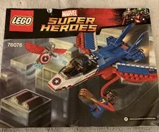 LEGO Super Heroes 76076 Instructions Only No Bricks