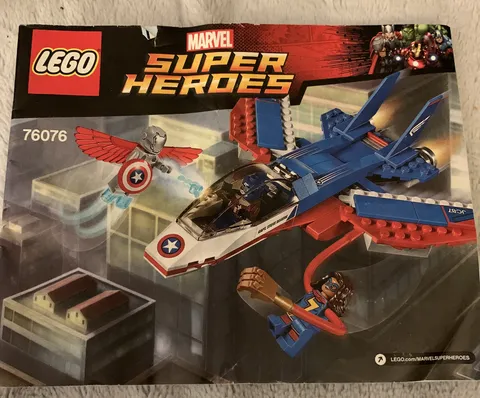 LEGO Super Heroes 76076 Instructions Only No Bricks