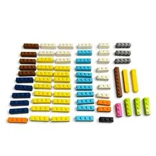 LEGO Mixed Building Bricks Bulk Lot Assorted Colors 50+ Pieces