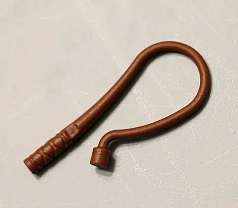 NEW LEGO® Reddish Brown Minifigure Weapon Whip Bent Flexible Part